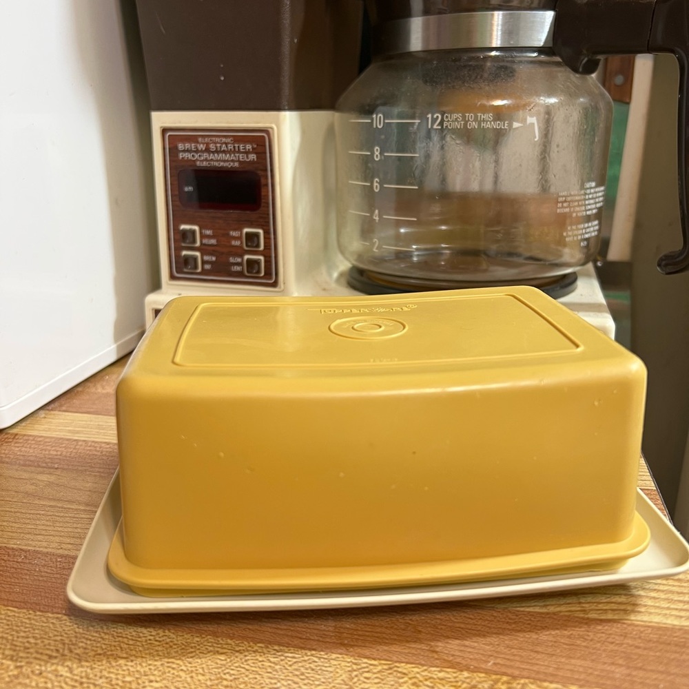 Butter Container Yellow